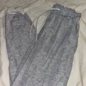 LuluLemon Stretch High Rise Jogger Grey Size 2